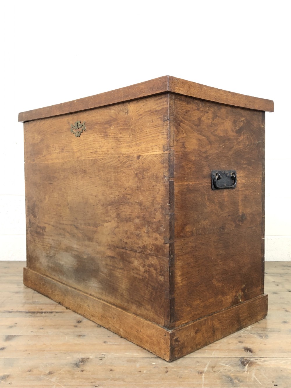 Large 19th Century Oak Box View IX