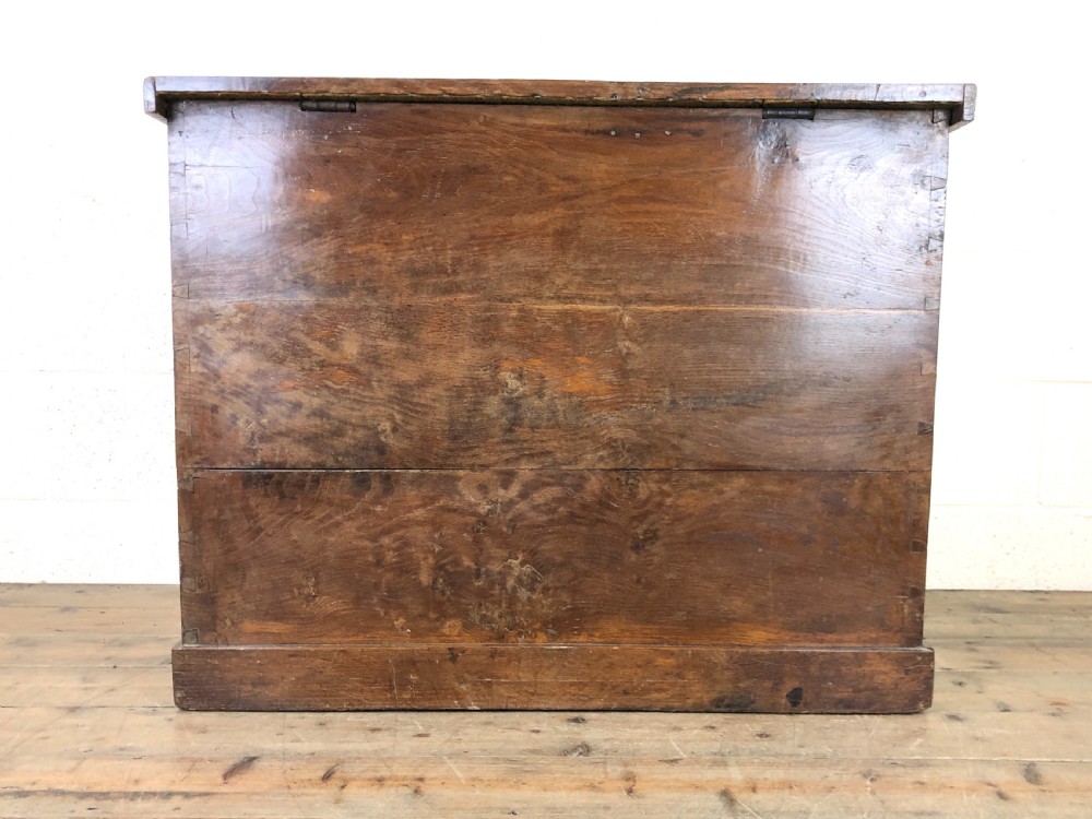Large 19th Century Oak Box View XI