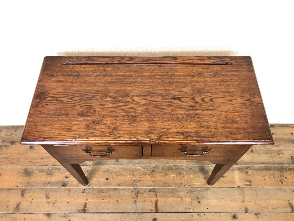 Early 20th Century Antique Oak Side Table View II