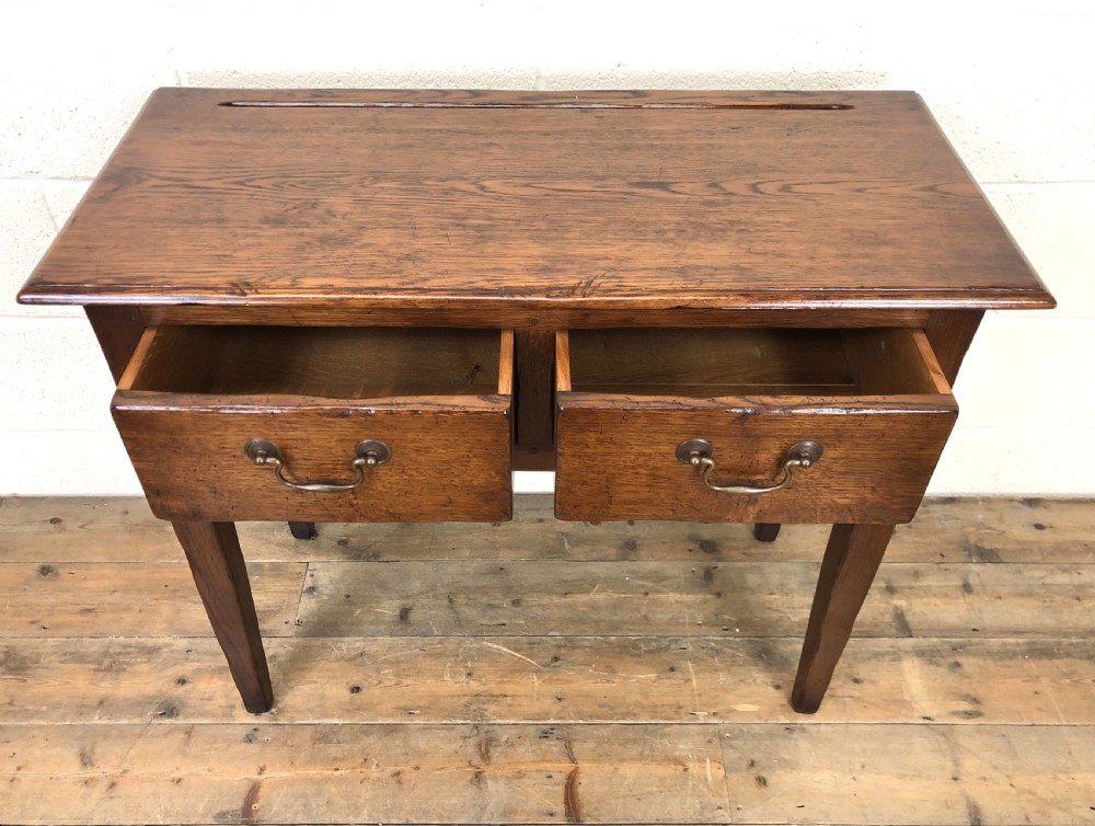 Early 20th Century Antique Oak Side Table View III