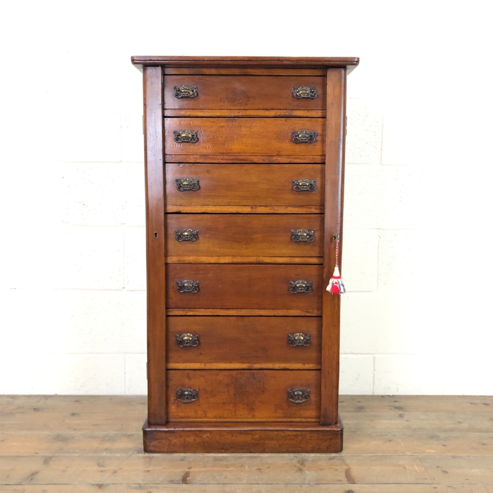 19th Century Mahogany Wellington Chest
