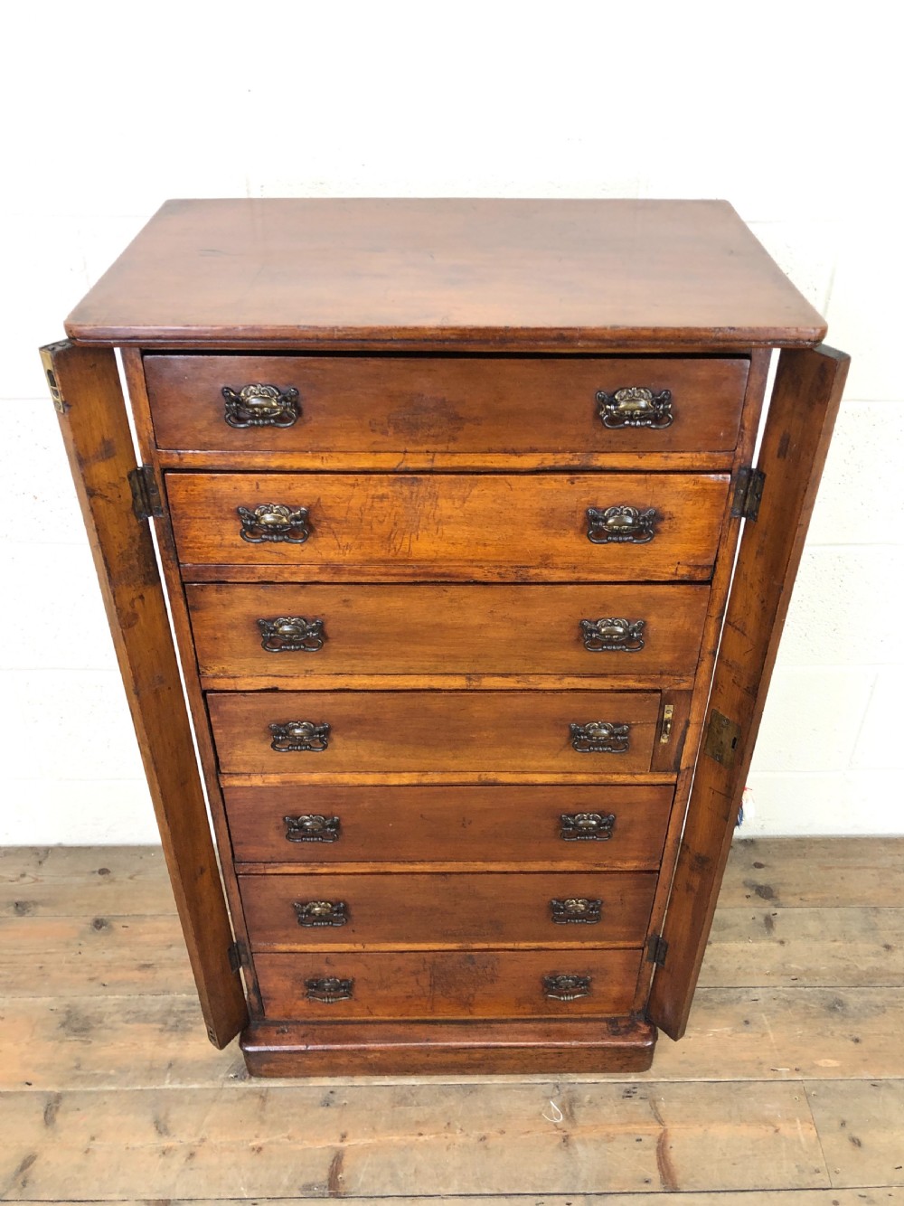 19th Century Mahogany Wellington Chest View IV