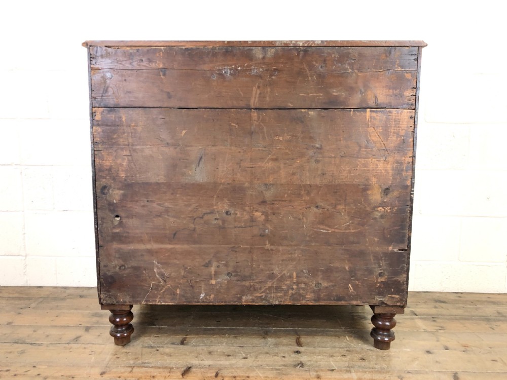 19th Century Mahogany Straight Chest of Drawers View VIII