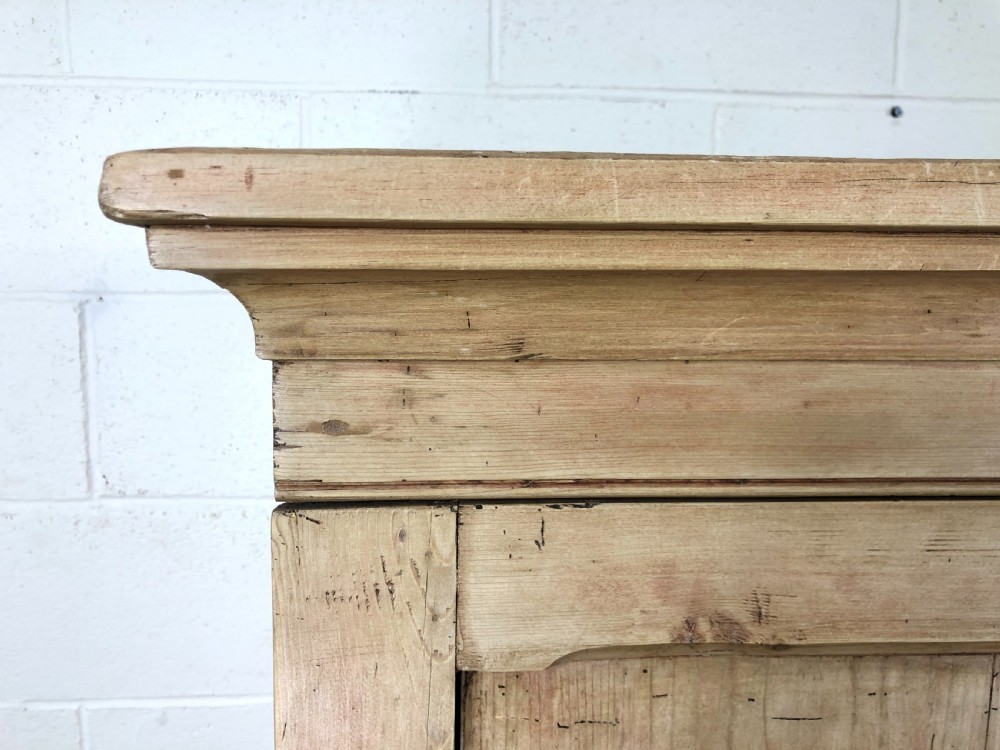 Victorian Pine Two Door Cupboard View VI