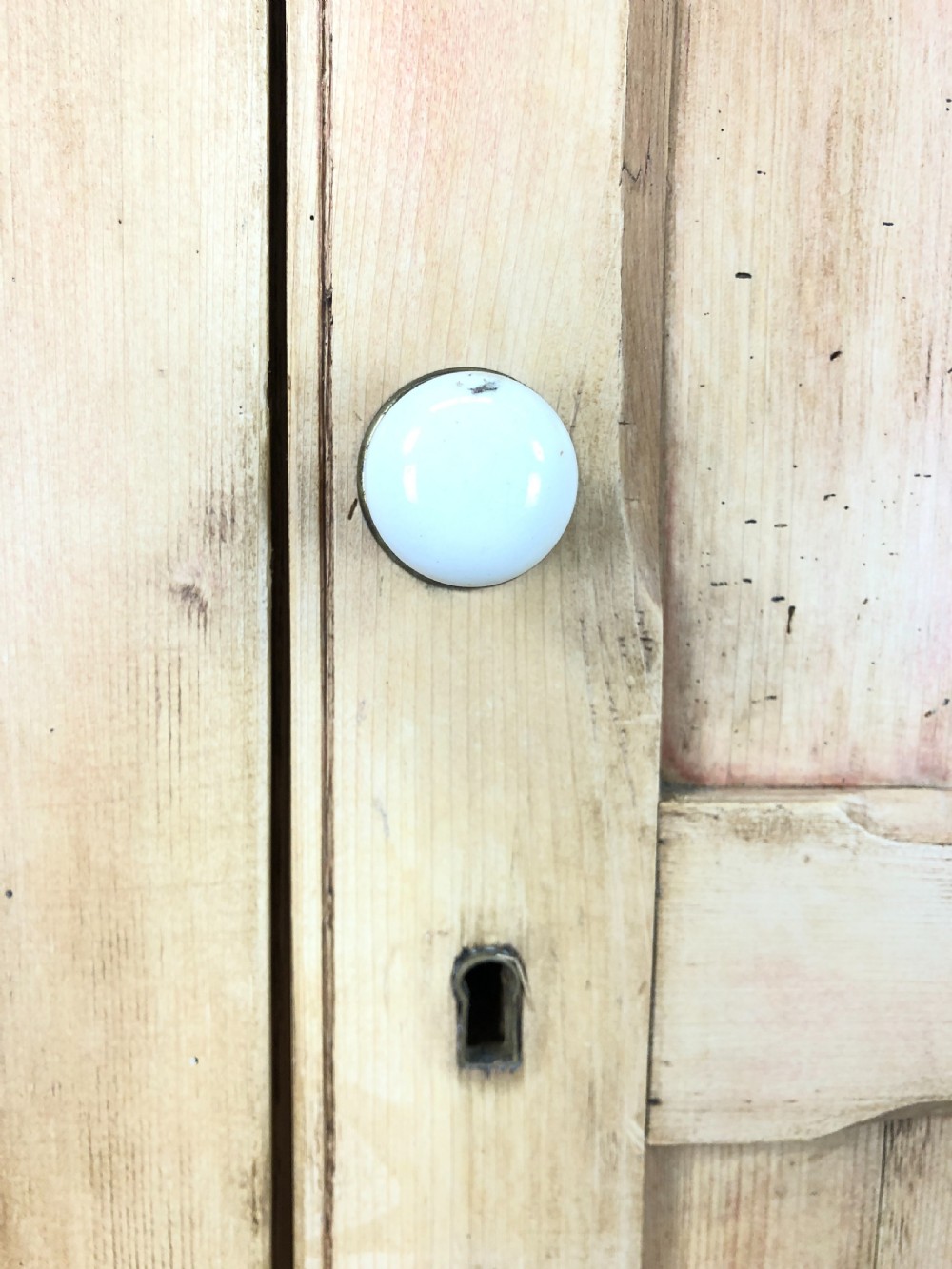 Victorian Pine Two Door Cupboard View VII