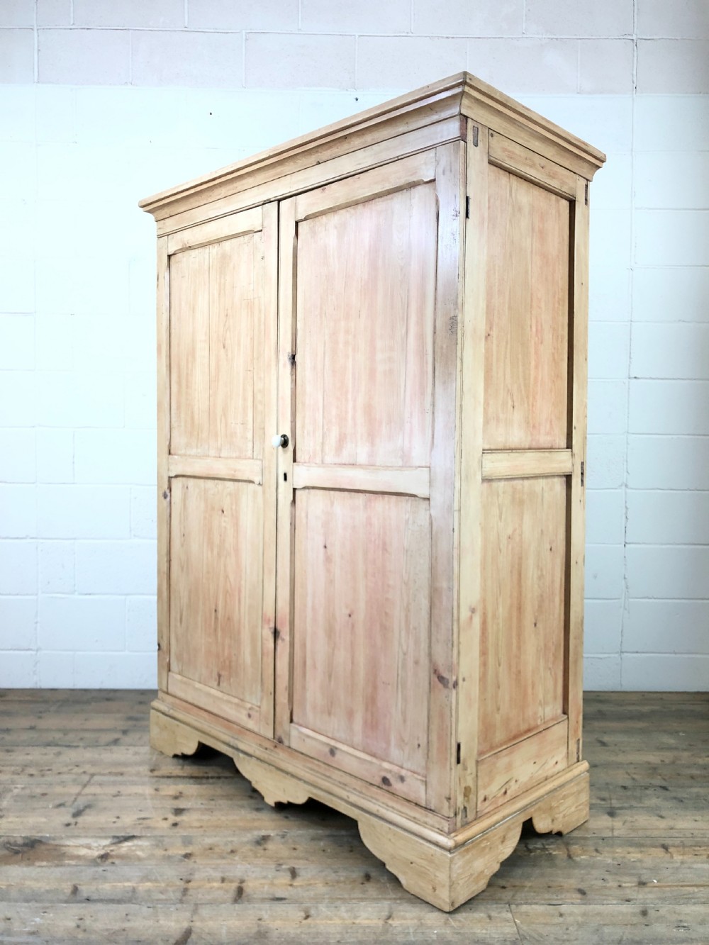 Victorian Pine Two Door Cupboard View VIII
