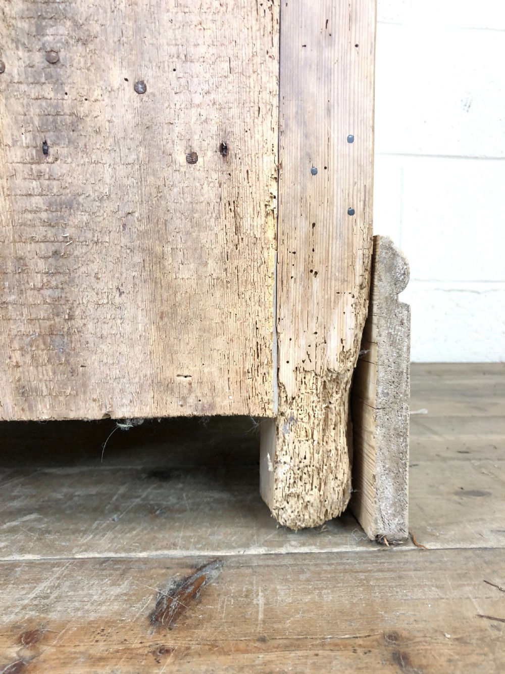 Victorian Pine Two Door Cupboard View X