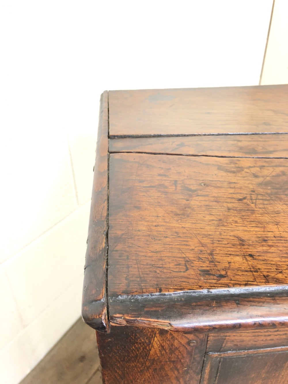 18th Century Welsh Oak Mule Chest View XI