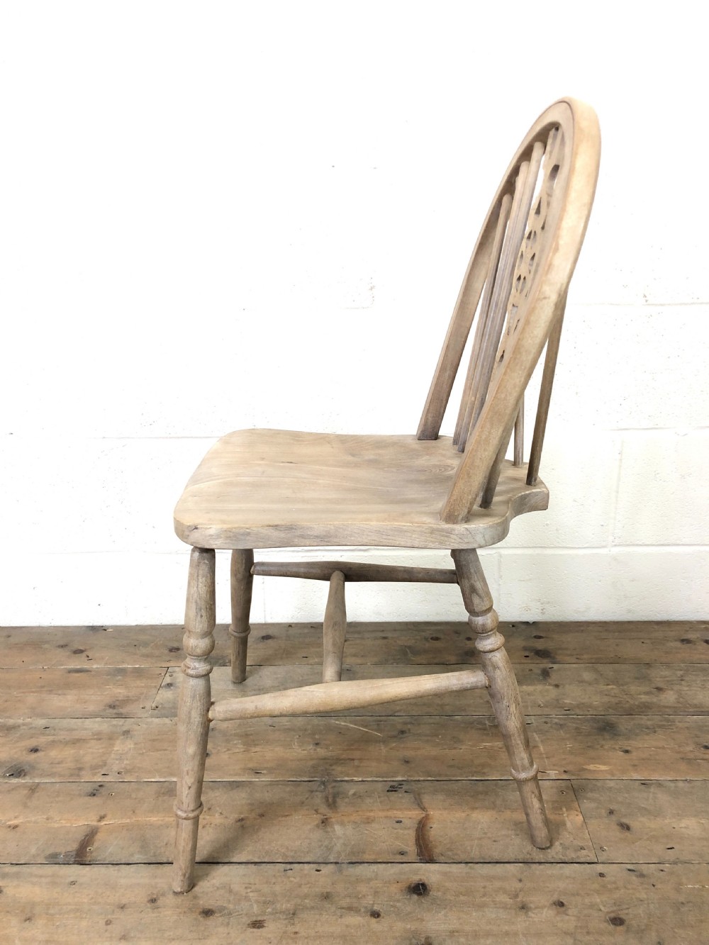 Four Antique Farmhouse Kitchen Chairs View VI