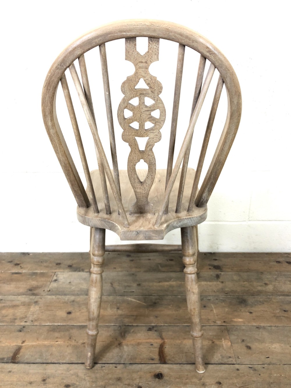 Four Antique Farmhouse Kitchen Chairs View VII