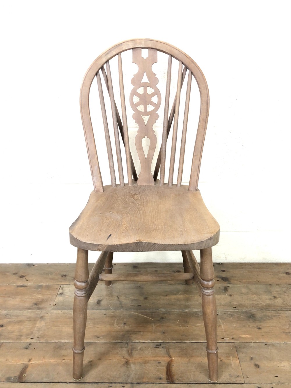 Four Antique Farmhouse Kitchen Chairs View VIII