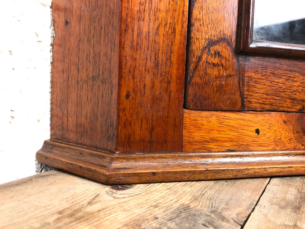 Antique Glazed Corner Cupboard View VI