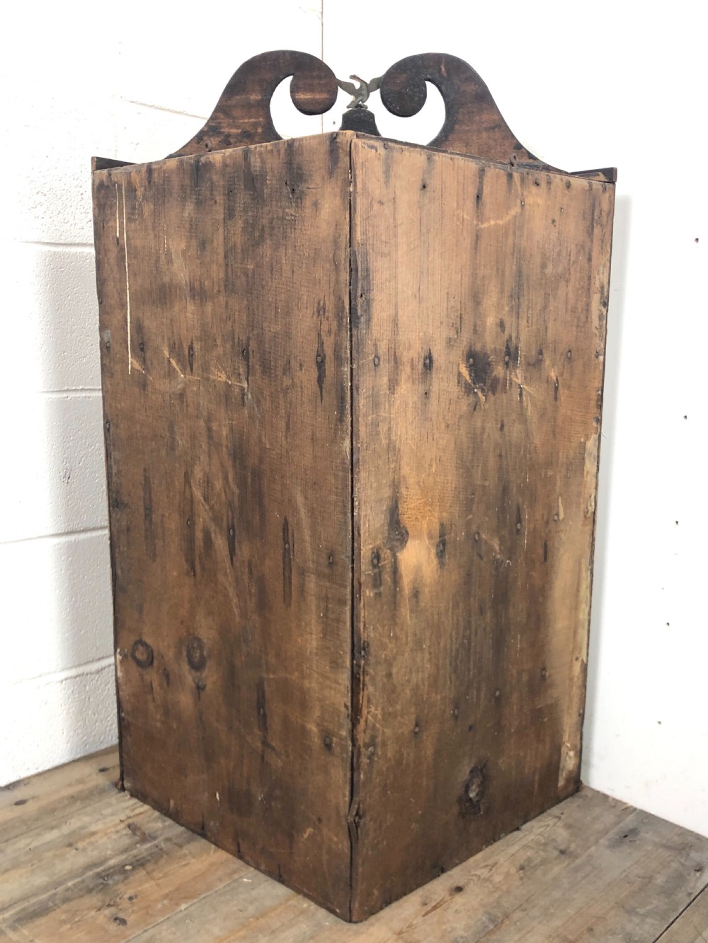 Antique Glazed Corner Cupboard View VII