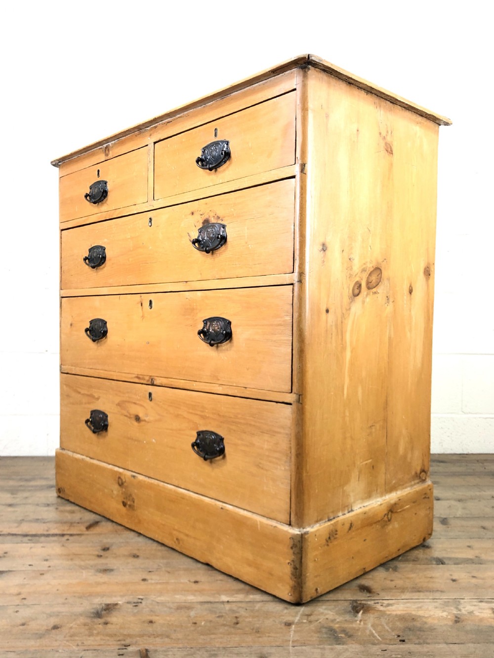 Antique Pine Chest of Drawers View IV