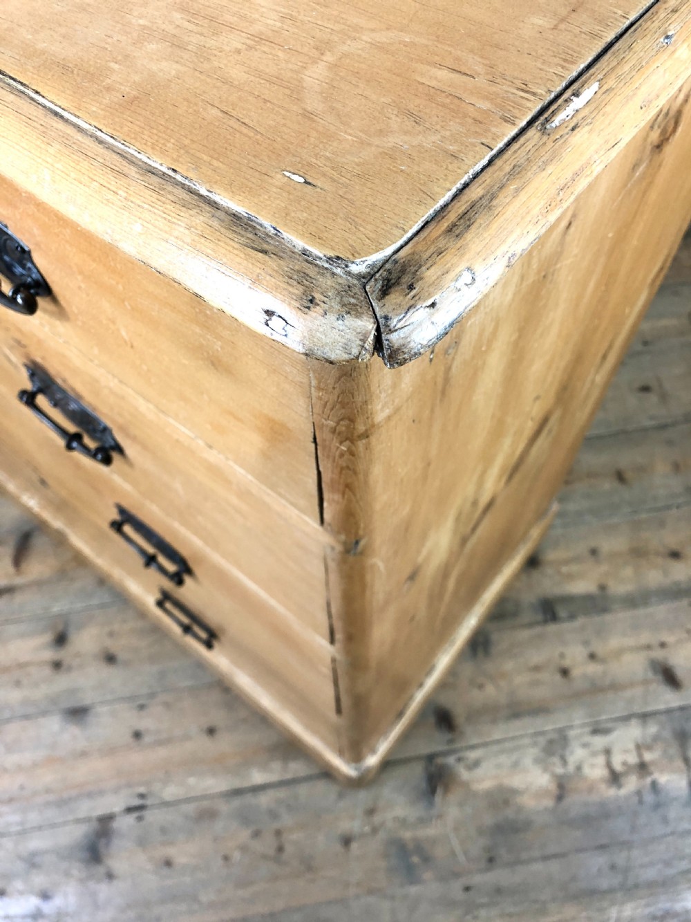 Antique Pine Chest of Drawers View V