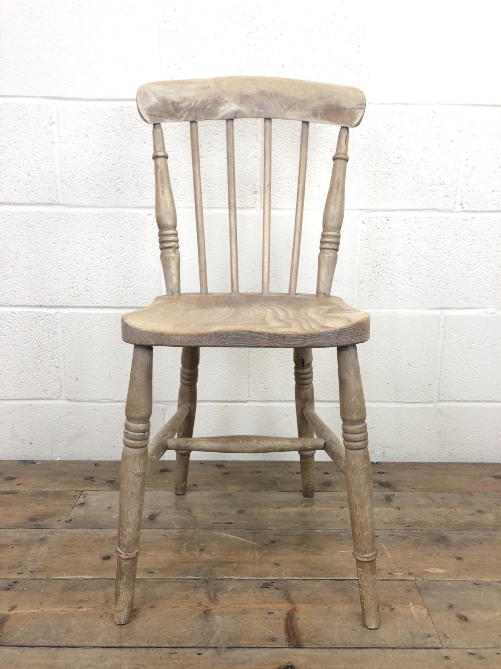Pair of 19th Century Ash and Elm Chairs View VII