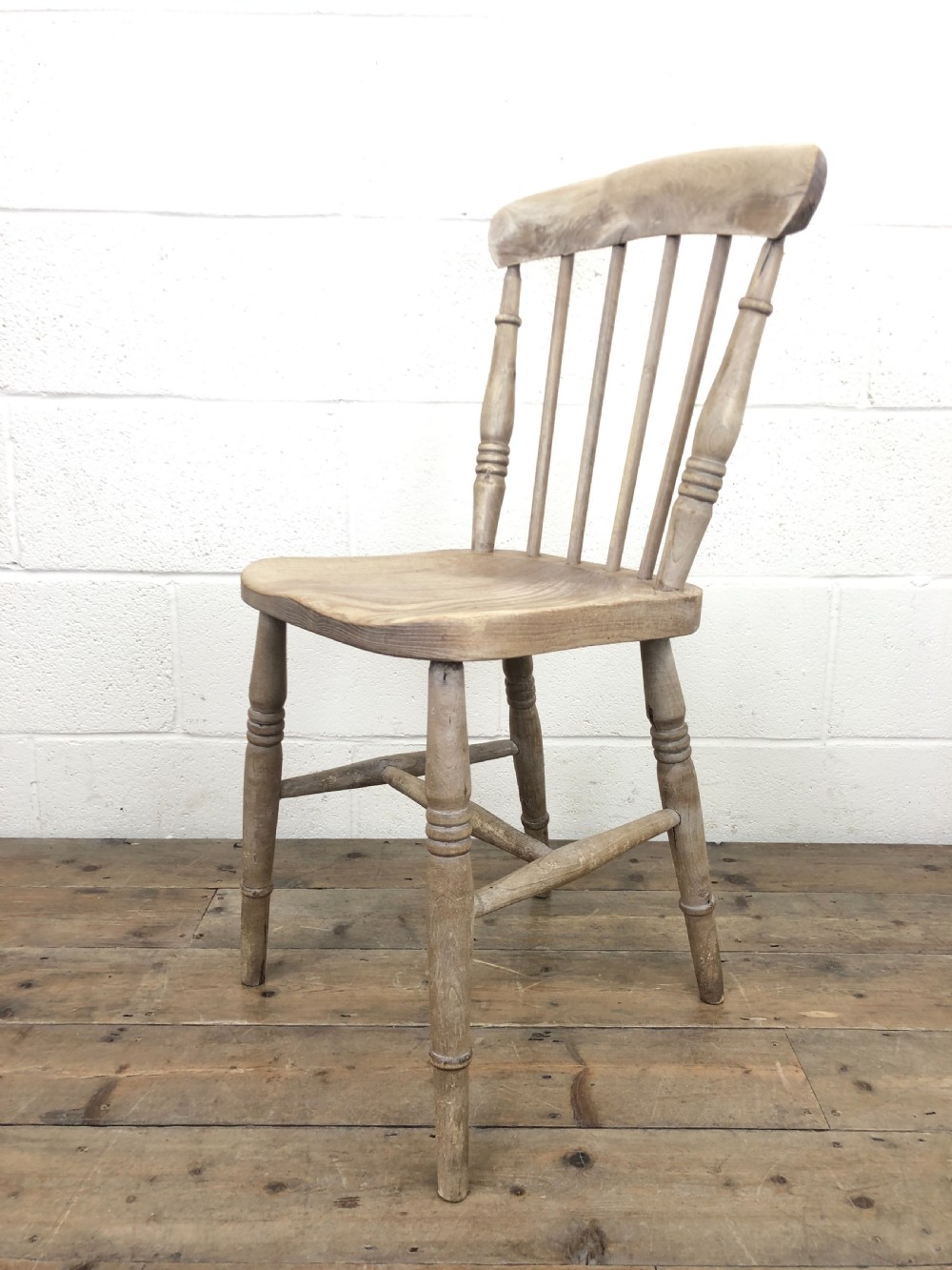 Pair of 19th Century Ash and Elm Chairs View IX