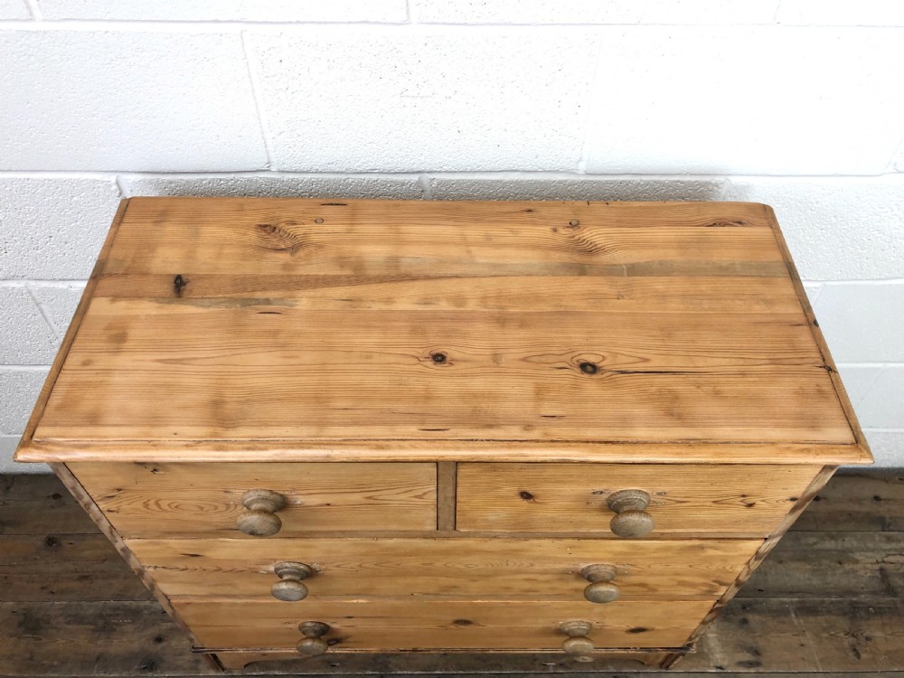 Victorian Pine Chest of Drawers View VI
