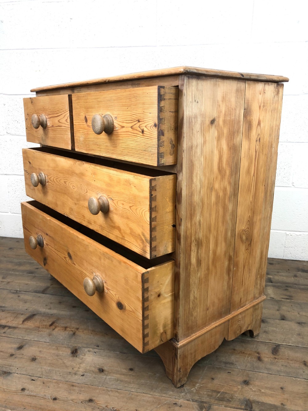 Victorian Pine Chest of Drawers View VIII