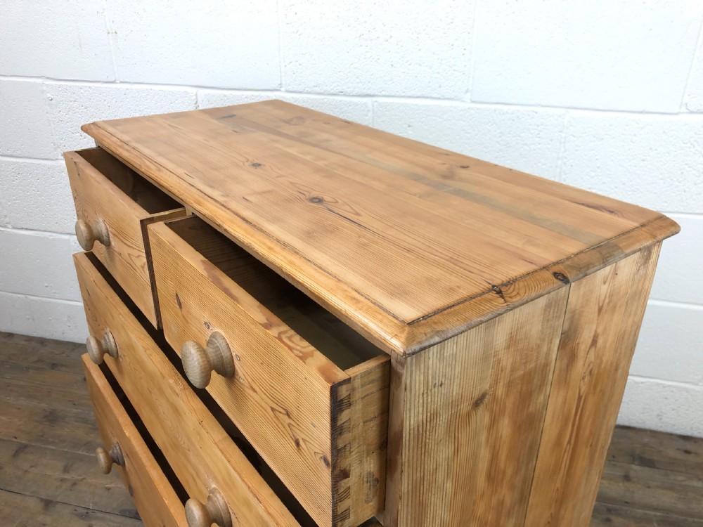 Victorian Pine Chest of Drawers View IX