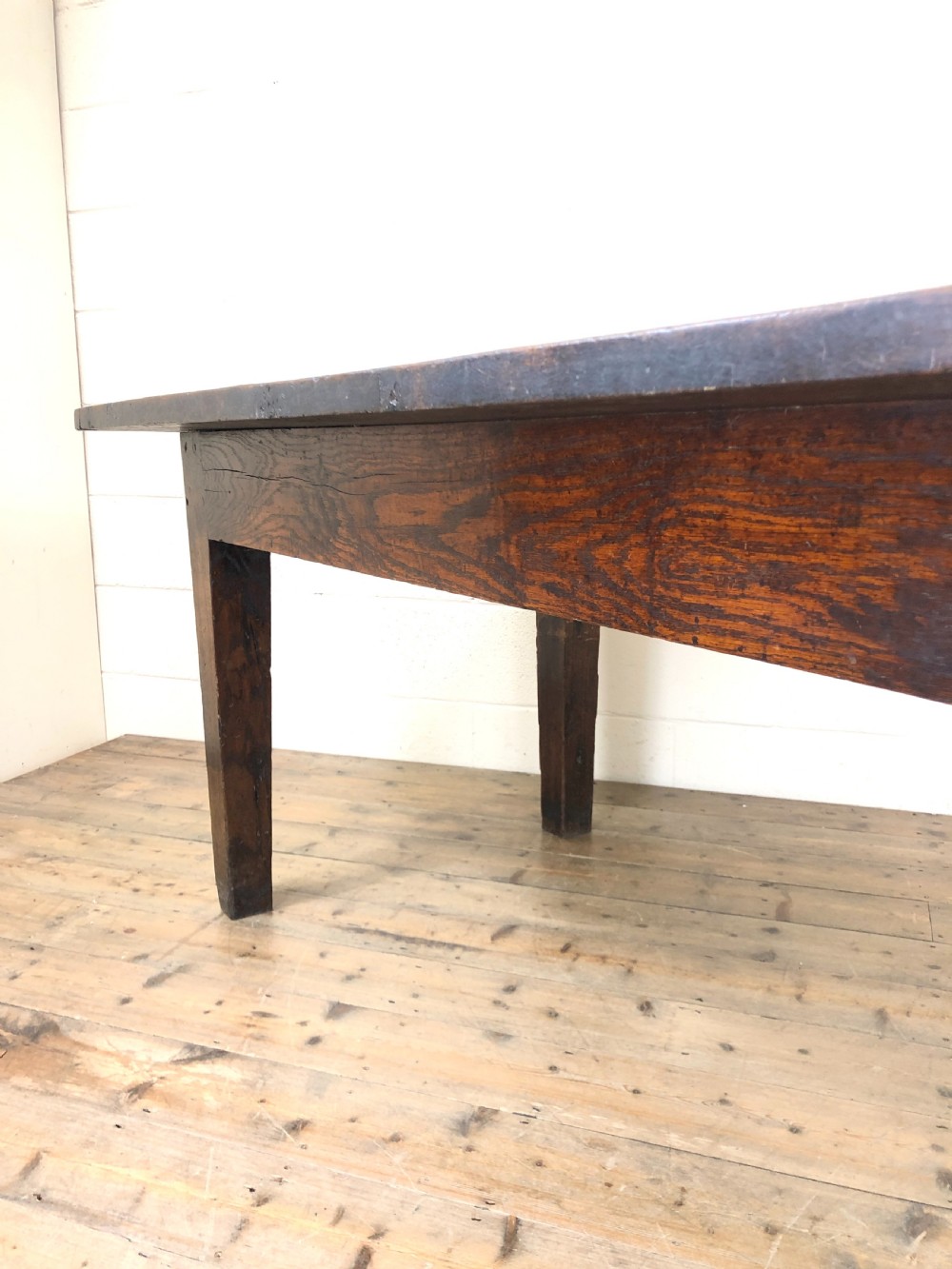 Early 19th Century Oak Kitchen Table View IV