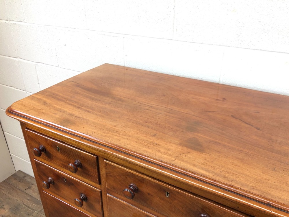 Large Antique Mahogany Chest of Drawers by Maple & Co. View V