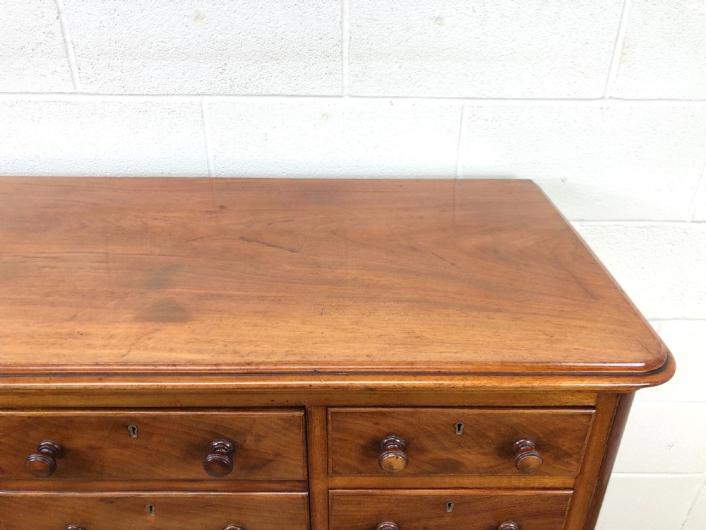 Large Antique Mahogany Chest of Drawers by Maple & Co. View VI