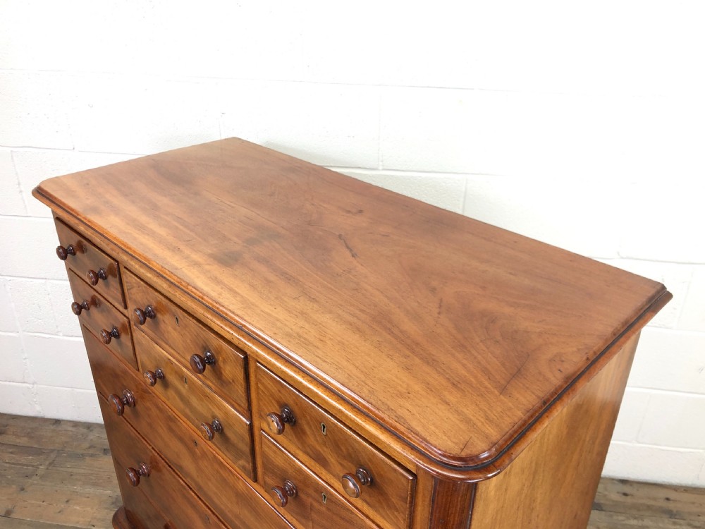 Large Antique Mahogany Chest of Drawers by Maple & Co. View IX