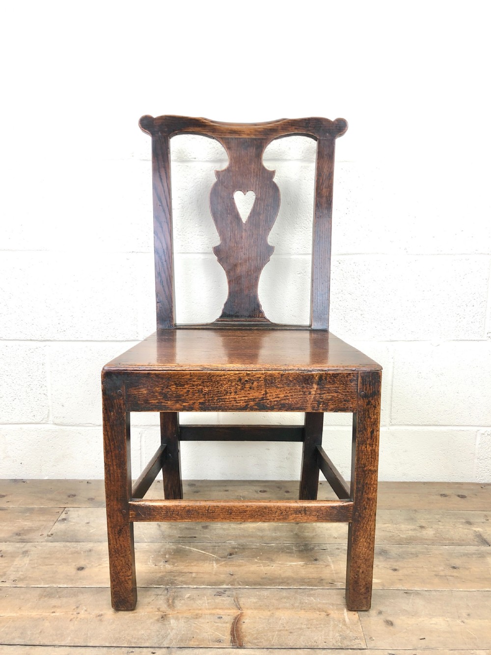Set of Four 19th Century Oak Dining Chairs View V