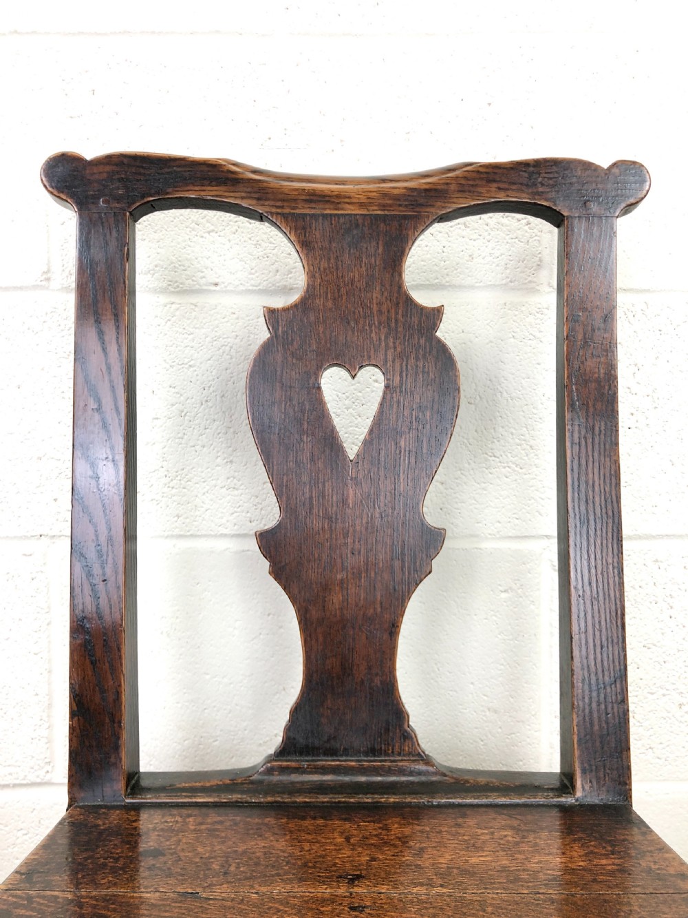 Set of Four 19th Century Oak Dining Chairs View VII