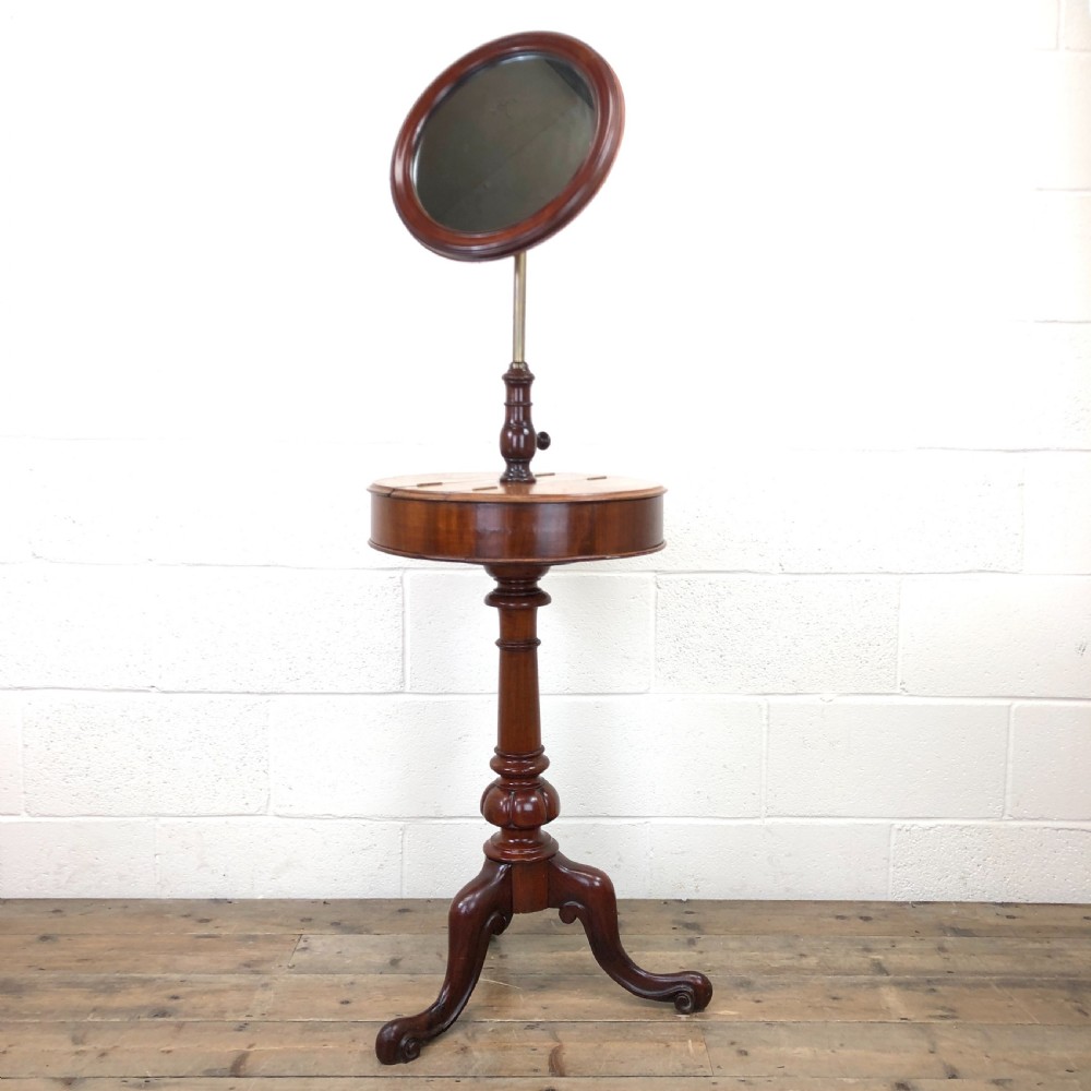 Victorian Mahogany Gentleman's Shaving Stand