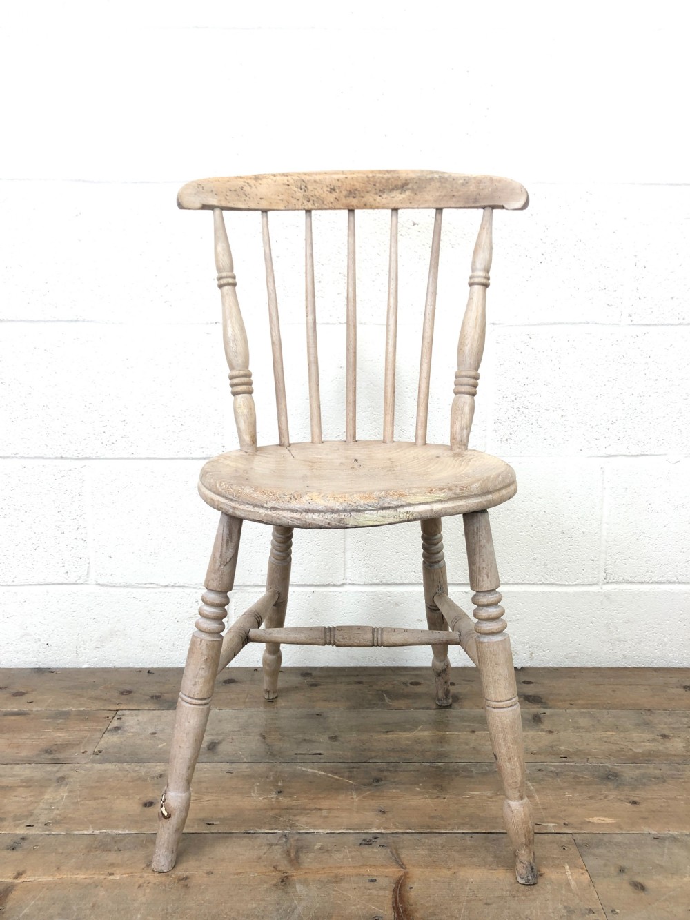 Pair of Rustic Antique Penny Chairs  View IV