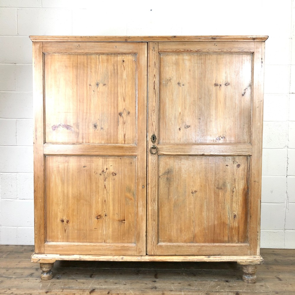 Large Antique Pine Cupboard