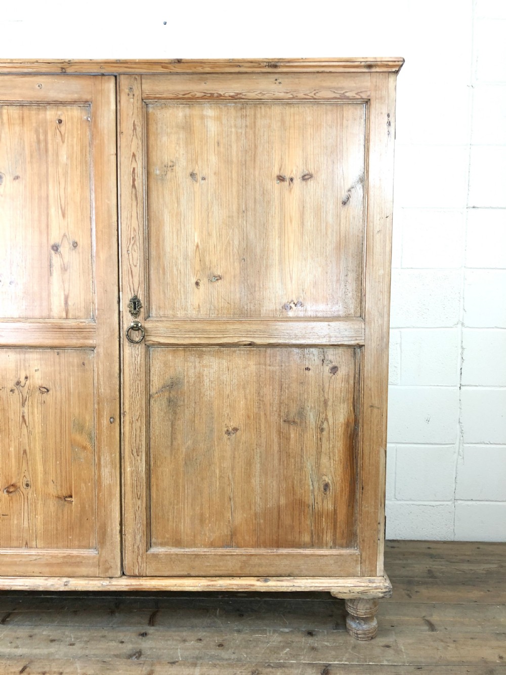 Large Antique Pine Cupboard View II