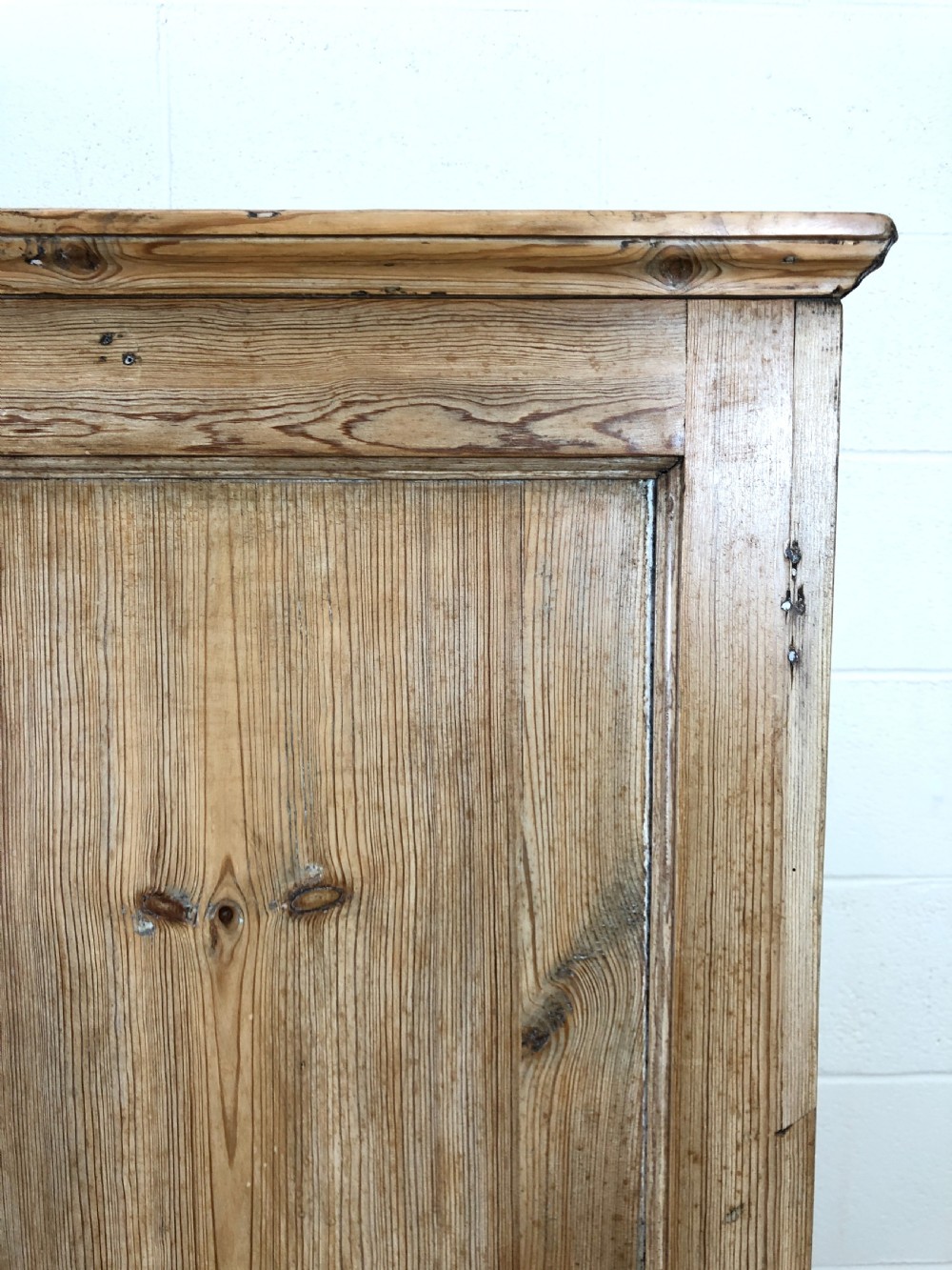 Large Antique Pine Cupboard View V