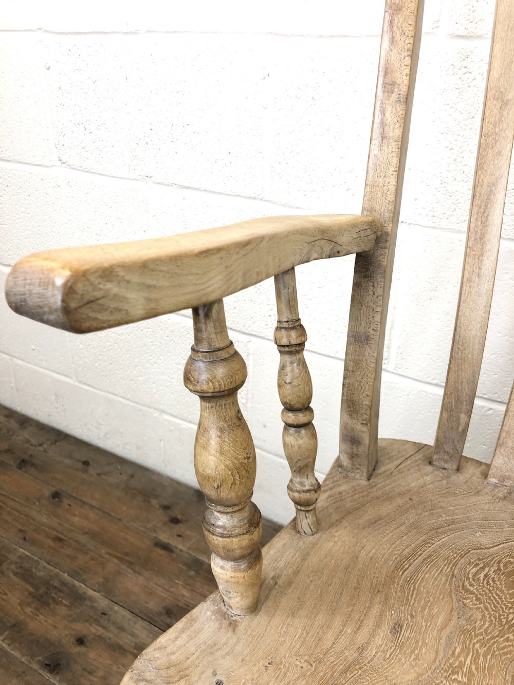 Victorian Ash and Elm Country Armchair  View VII
