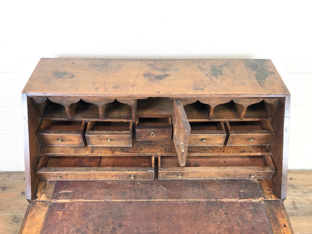 Georgian Oak Bureau Desk  View IX