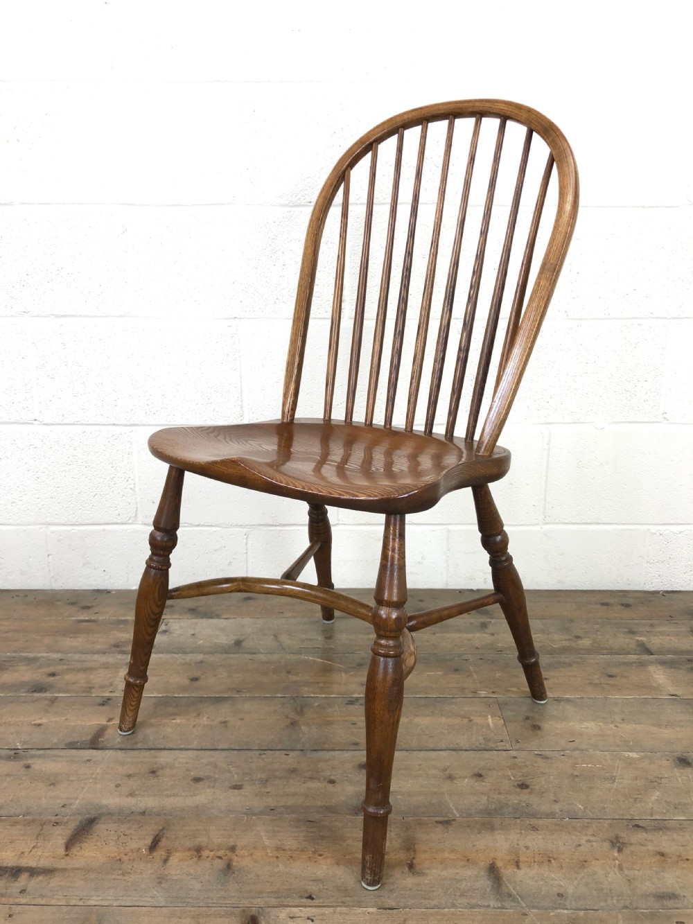 Set of Six Vintage Stick Back Chairs View X