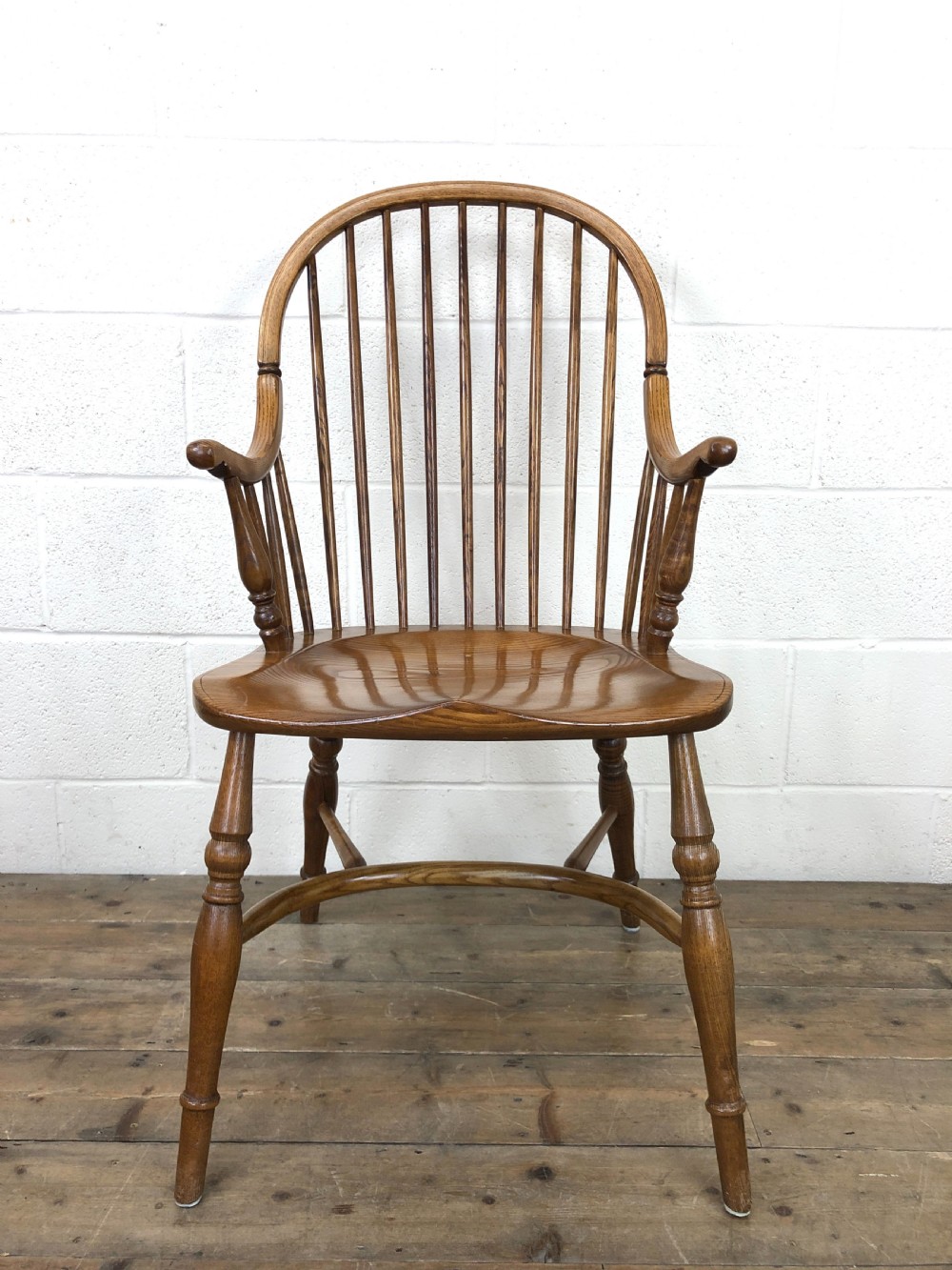 Set of Six Vintage Stick Back Chairs View XIV