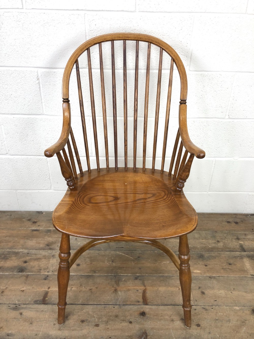 Set of Six Vintage Stick Back Chairs View XV