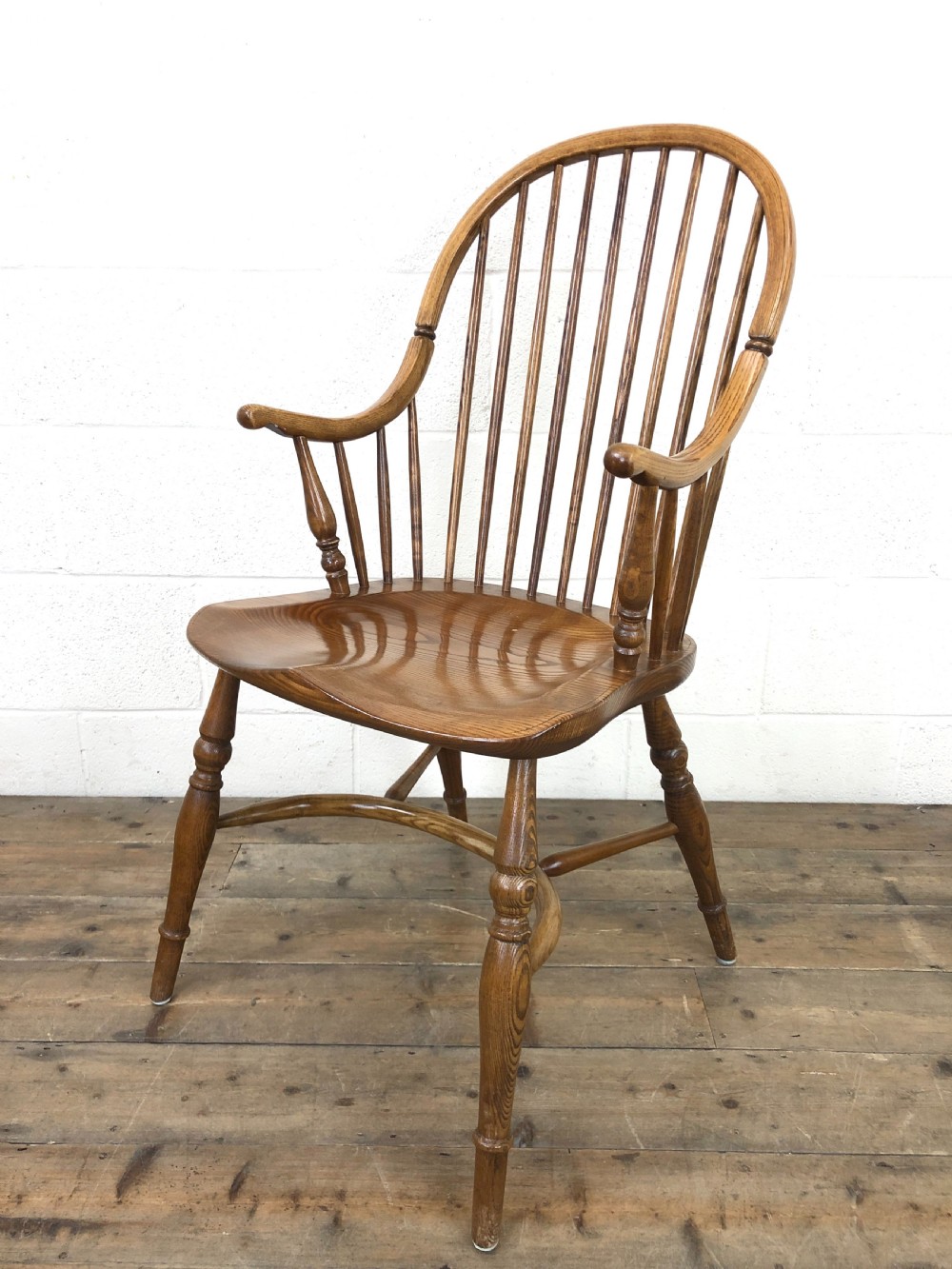 Set of Six Vintage Stick Back Chairs View XVI