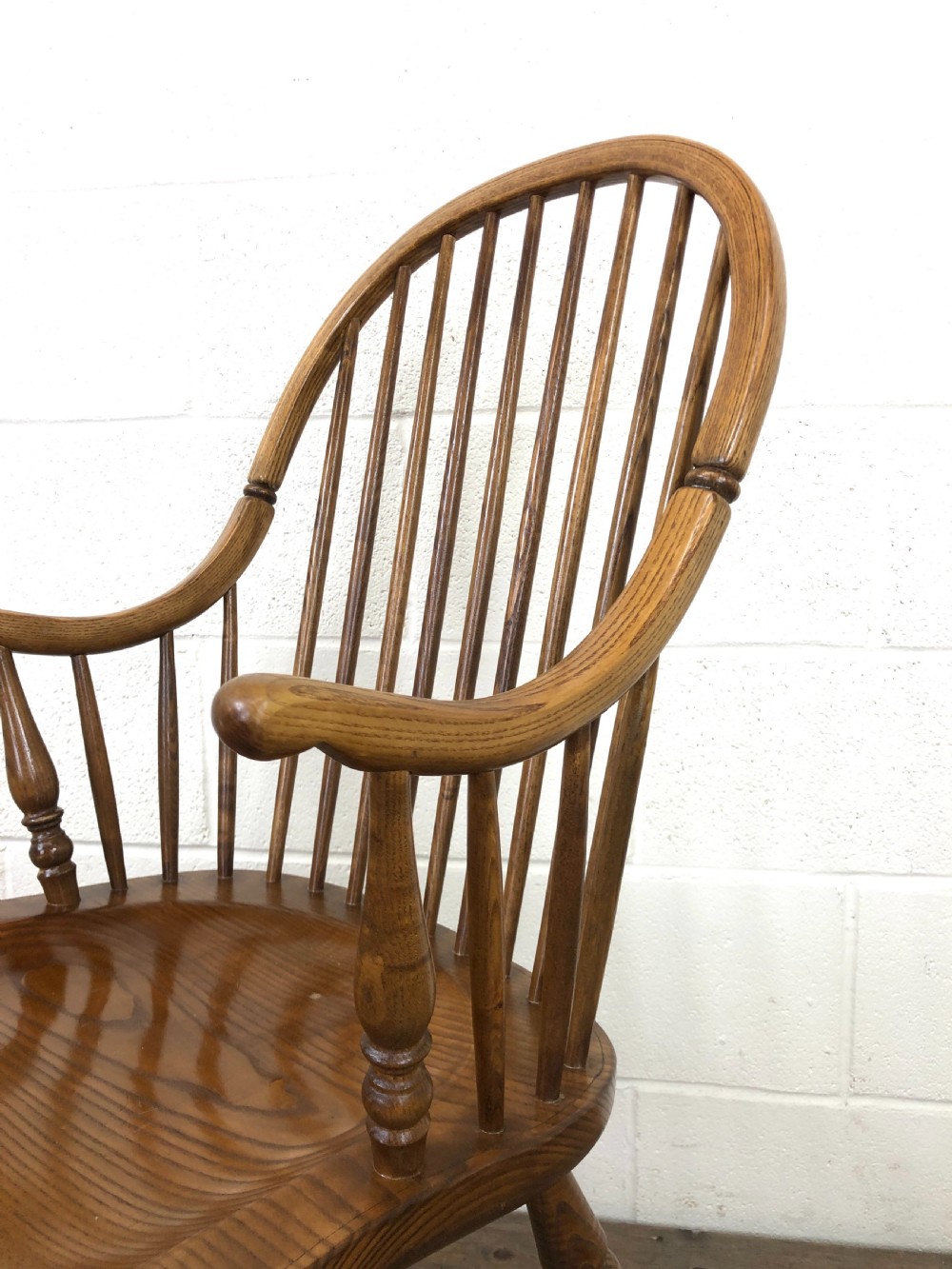 Set of Six Vintage Stick Back Chairs View XVII