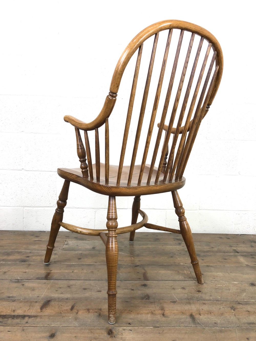 Set of Six Vintage Stick Back Chairs View XVIII