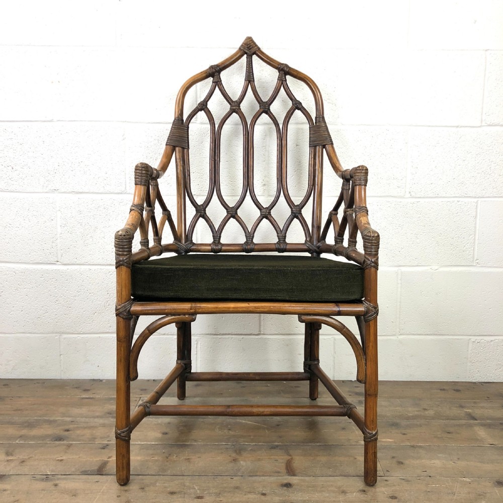 Vintage Angraves Bamboo Armchair