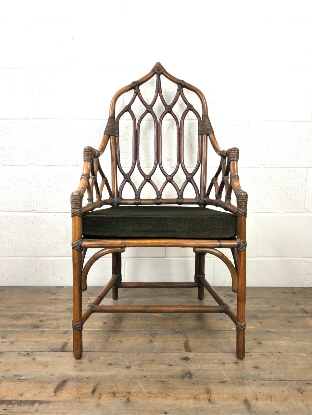 Vintage Angraves Bamboo Armchair View II