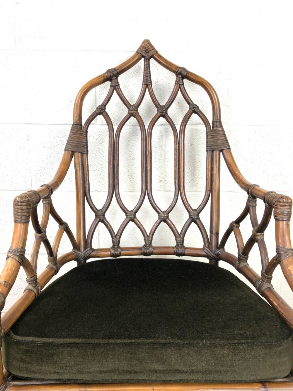 Vintage Angraves Bamboo Armchair View IV