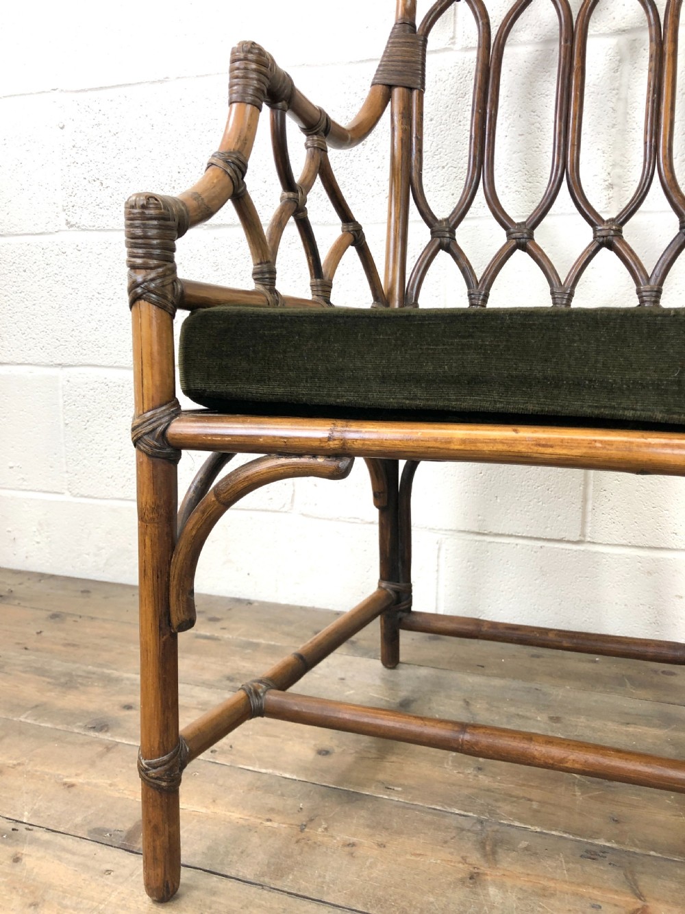 Vintage Angraves Bamboo Armchair View V