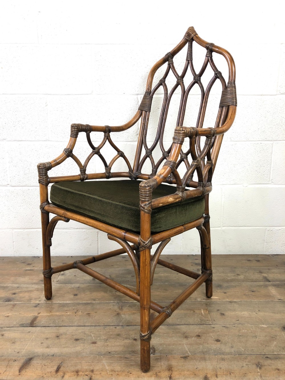 Vintage Angraves Bamboo Armchair View VI