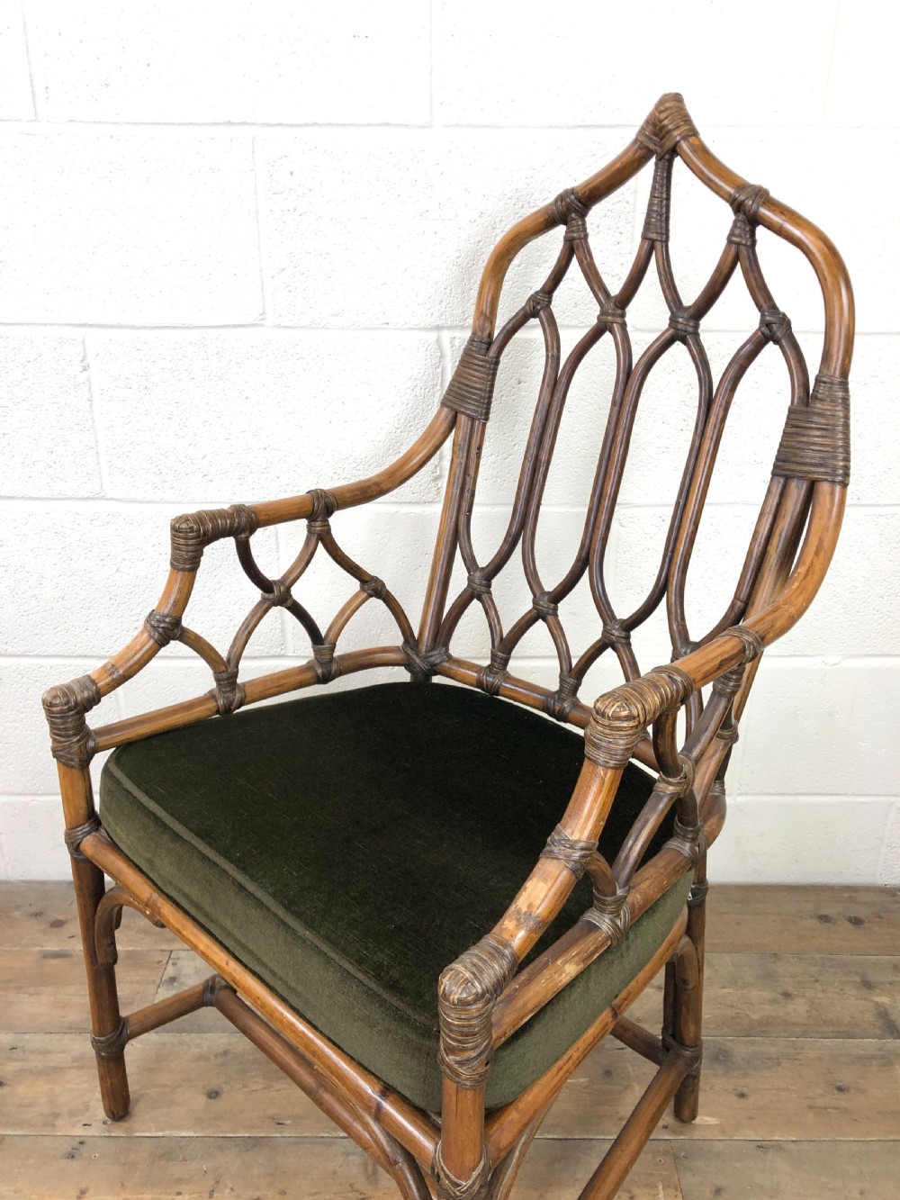 Vintage Angraves Bamboo Armchair View VII
