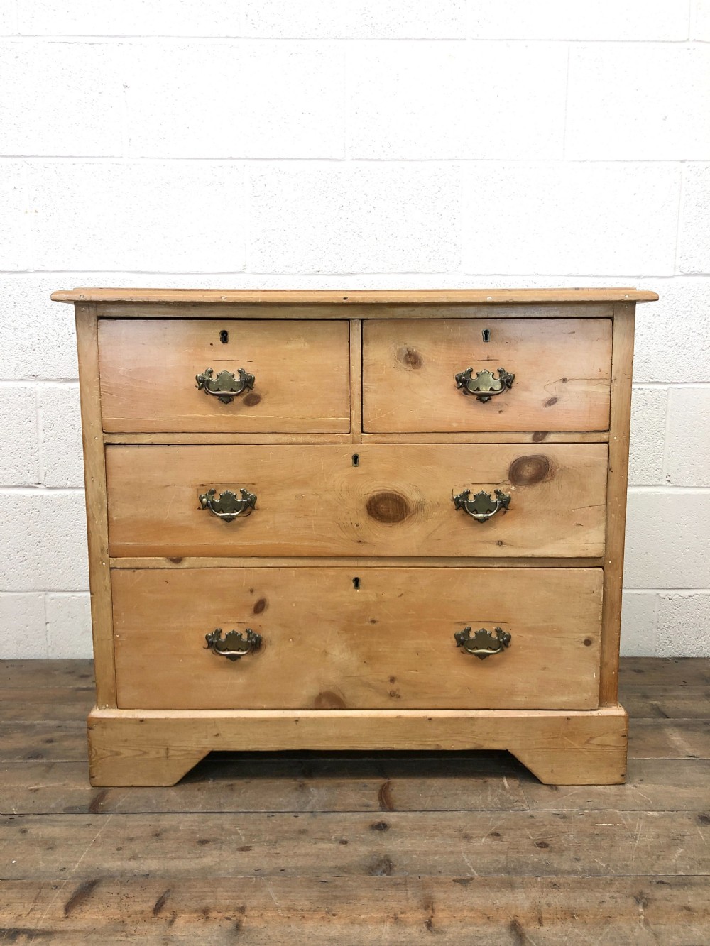 Small Victorian Antique Pine Chest of Drawers View II